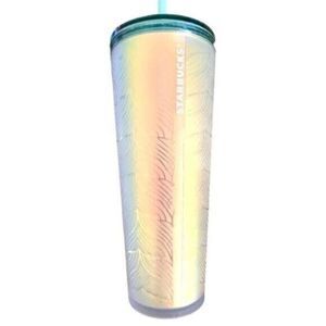 EUC - Starbucks Cold Drink Cup Green lid